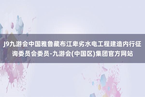 J9九游会中国雅鲁藏布江卑劣水电工程建造内行征询委员会委员-九游会(中国区)集团官方网站